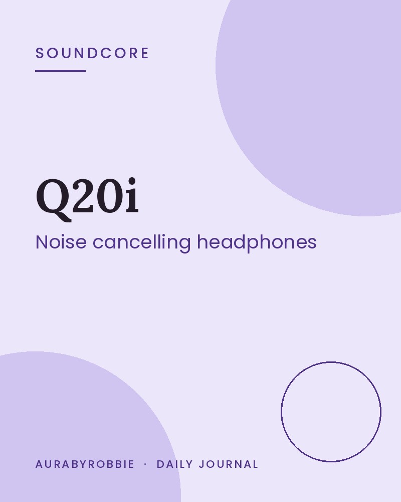 Soundcore Q20i Noise Cancelling Headphones
